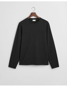 მაისური Gant - EMBOSSED LS TSHIRT