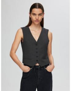 პიჯაკი SELECTED FEMME - SLFRITA VEST DGM NOOS