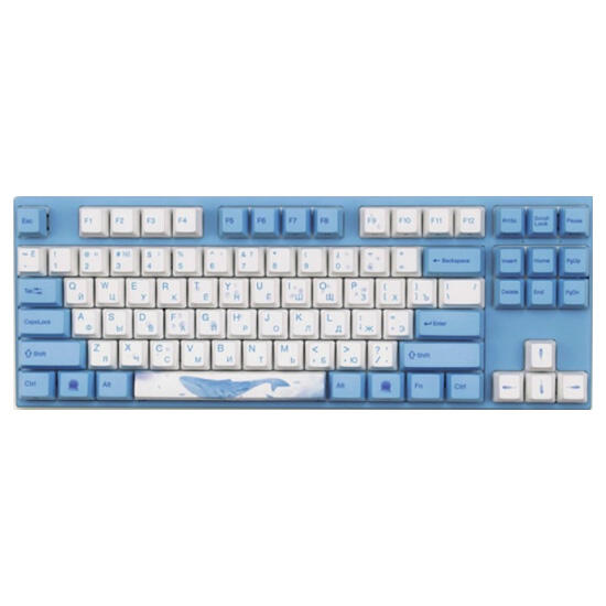 Varmilo keyboard VEM87 Sea Melody EC V2 Daisy BlueWhite