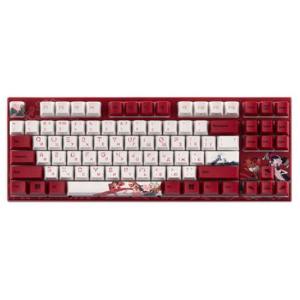 Varmilo keyboard VEM87 Koi EC V2 Rose RedWhite