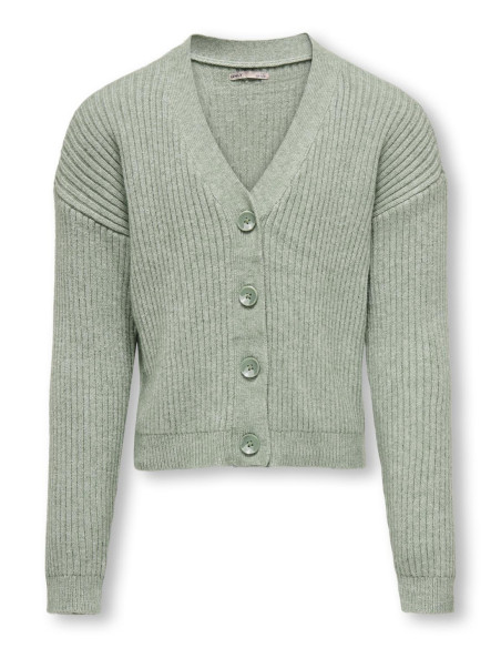 ბავშვის ჯემპრი/ჟაკეტი KIDS ONLY - KOGMANDY L/S SHORT BOXY CARDIGAN KNT