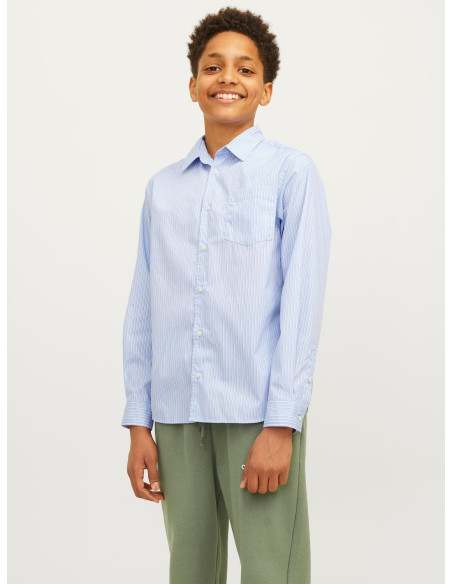 ბავშვის პერანგი/ბლუზი Jack & Jones - JORBILL POPLIN OVERSIZED SHIRT LS JNR
