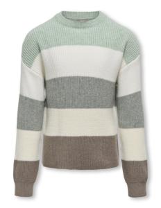 ბავშვის ჯემპრი/ჟაკეტი KIDS ONLY - KOGSANDY L/S STRIPE PULLOVER KNT NOOS