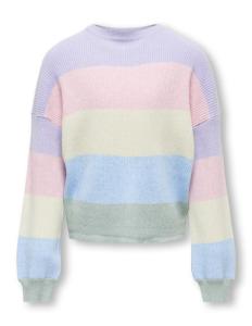 ბავშვის ჯემპრი/ჟაკეტი KIDS ONLY - KOGSANDY L/S STRIPE PULLOVER KNT NOOS