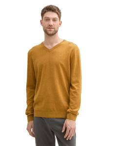 კაცის სვიტერი TOM TAILOR - Basic V-neck Knit