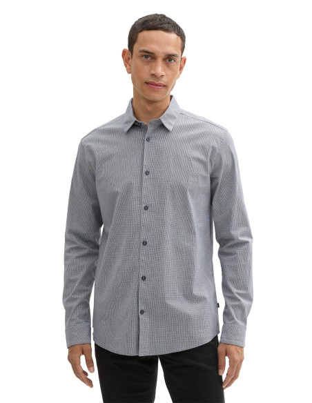 პერანგი TOM TAILOR - Fitted Stretch Shirt