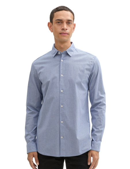 პერანგი TOM TAILOR - Fitted Stretch Shirt