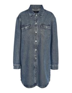 კაბა Noisy May - NMALVA L/S DENIM DRESS AZ351MB NOOS FWD