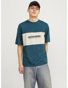 მაისური Jack & Jones - JJELEGACY BLOCKING TEE SS O-NECK NOOS