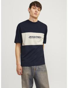 მაისური Jack & Jones - JJELEGACY BLOCKING TEE SS O-NECK NOOS