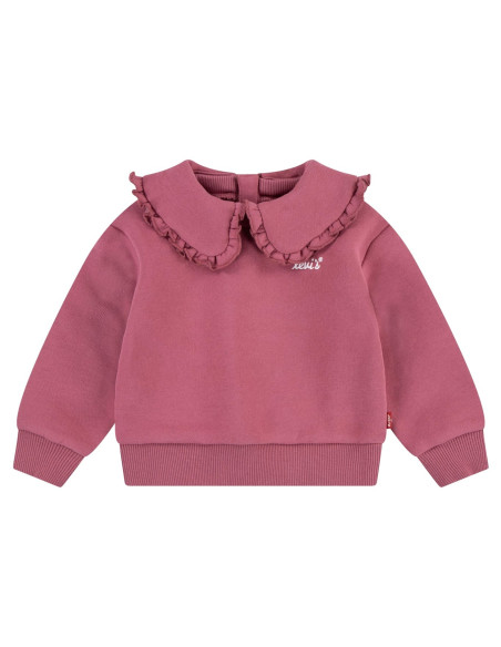 ბავშვის ჯემპრი/ჟაკეტი Levis® - LVG RUFFLE COLLARED CREW