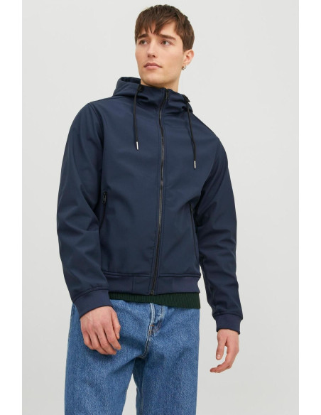 კაცის ქურთუკი Jack & Jones - JJEBASIC SOFTSHELL HOOD NOOS