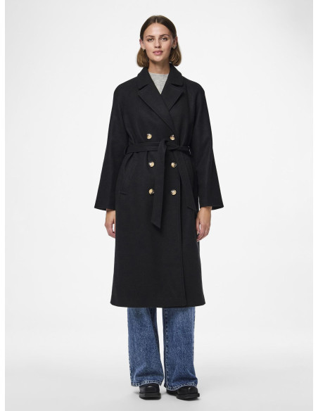 ქურთუკი Pieces - PCMARBEL LONG COAT NOOS