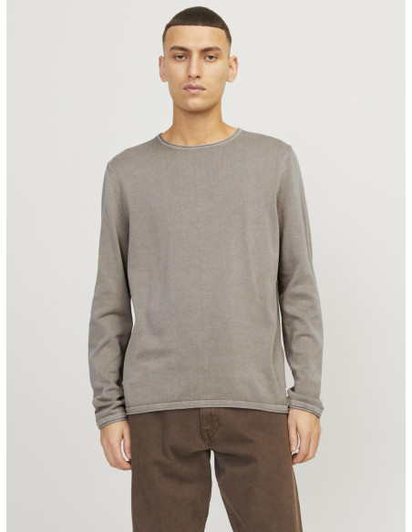 კაცის სვიტერი Jack & Jones - JJELEO KNIT CREW NECK NOOS