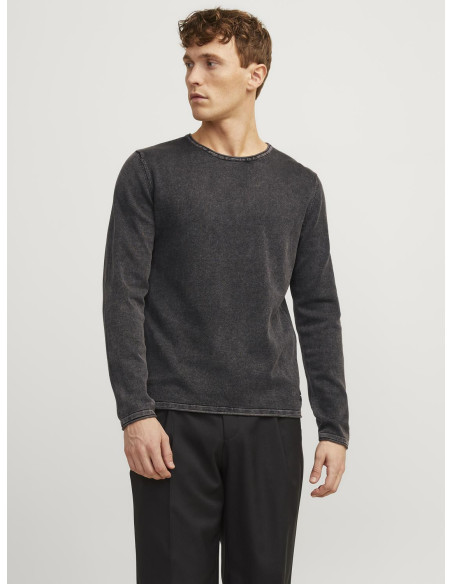 კაცის სვიტერი Jack & Jones - JJELEO KNIT CREW NECK NOOS