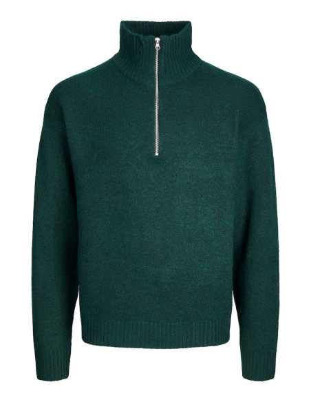 კაცის სვიტერი Jack & Jones - JOROLLIE KNIT HALF ZIP SN