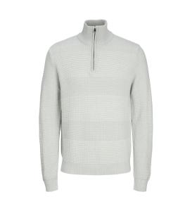 კაცის სვიტერი Jack & Jones - JJHUGO KNIT HALF ZIP