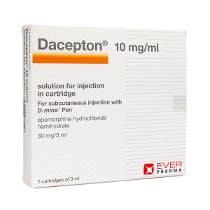 დაცეპტონი - Dacepton 10მგ/მლ 3მლ 5 კარტრიჯი