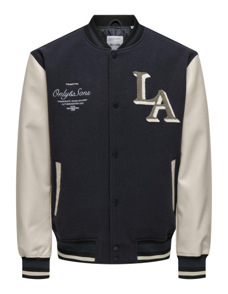 კაცის ქურთუკი ONLY & SONS - ONSDAVY LF VARSITY JACKET OTW