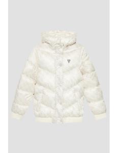 ბავშვის ქურთუკი GUESS - HOODED LS PADDED PUFFER