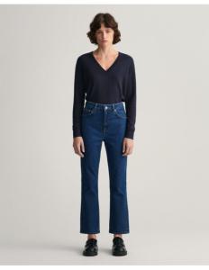 ქალის ჯინსი Gant - D2. CROPPED FLARE JEANS