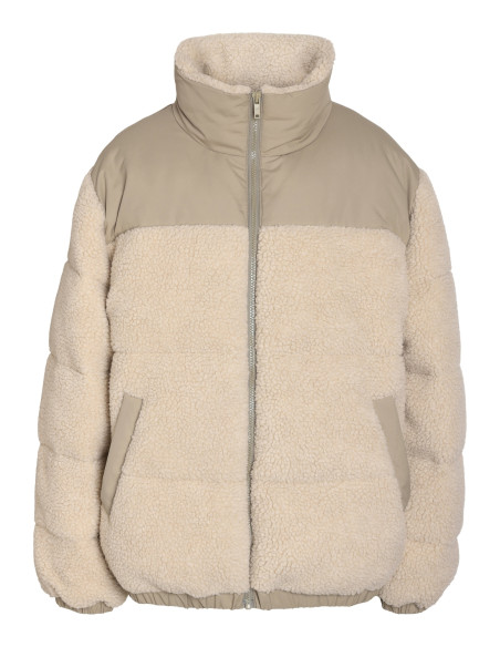 ქურთუკი Noisy May - NMCHERIE L/S TEDDY PADDED JACKET DD