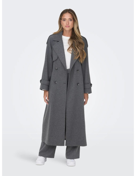 ქურთუკი ONLY - ONLMAISY X-LONG WOOL LIFE TRENCHCOAT OTW