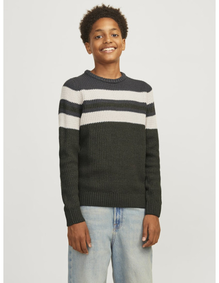 ბავშვის ჯემპრი/ჟაკეტი Jack&Jones - JJSANDER KNIT CREW NECK JNR