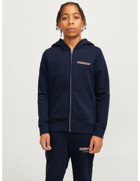 ბავშვის ჯემპრი/ჟაკეტი Jack&Jones - JORVESTERBRO NEWTON SWEATZIP HOOD BF JNR