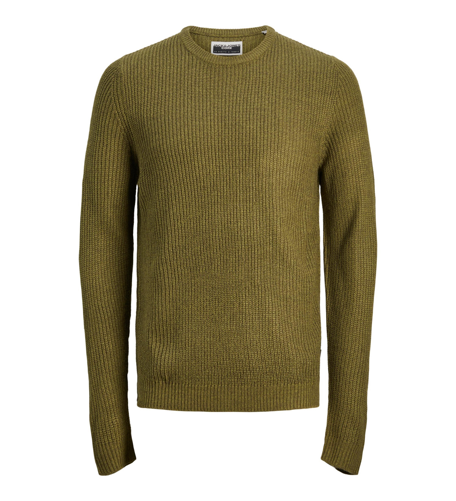 კაცის სვიტერი Jack & Jones - JCOTWIST STRIPED KNIT CREW NECK