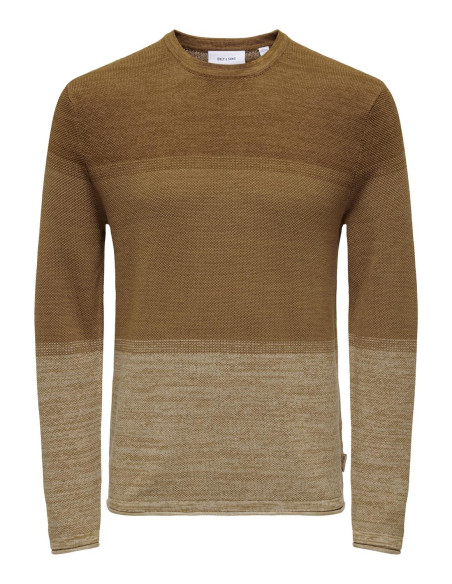 კაცის სვიტერი ONLY & SONS - ONSFELIX REG 12 CREW KNIT NOOS
