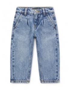 ბავშვის ჯინსი GUESS - RIGID DENIM BALOON FIT PANTS