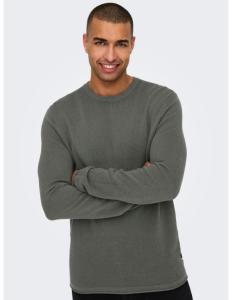 კაცის სვიტერი ONLY & SONS - ONSFELIX REG 12 CREW KNIT NOOS