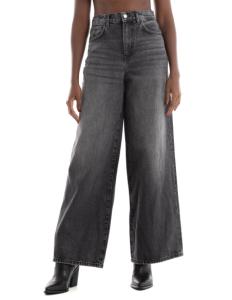 ქალის ჯინსი ONLY - ONLSONIC HW WIDE GR DNM JEANS DOT CS