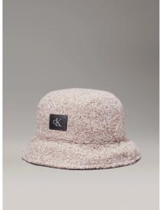 ქალის ქუდი CALVIN KLEIN - BOUCLE BUCKET HAT