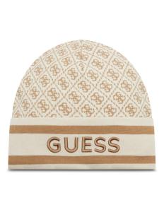 ქალის ქუდი GUESS - SEVYN 4G LOGO BEANIE SWTR