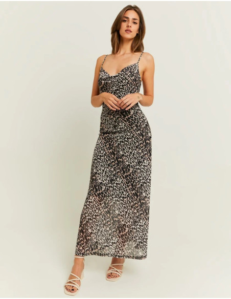 კაბა Tally Weijl - Leo Print Maxi Dress