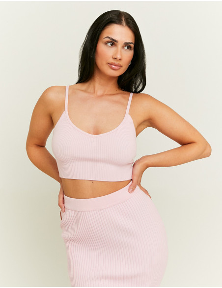 მაისურები Tally Weijl - Knit Top With Straps