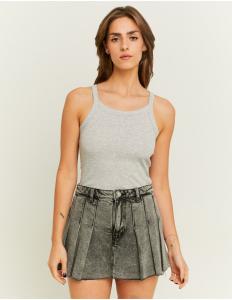 მაისურები Tally Weijl - Grey Basic Tank Top