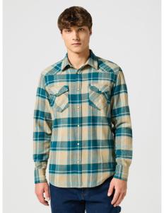 პერანგი WRANGLER - FLANNEL WESTERN SHIRT