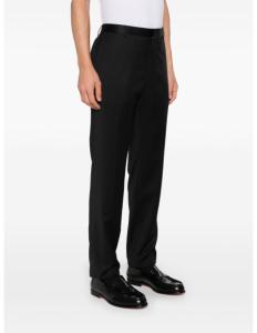 შარვალი CALVIN KLEIN - TUXEDO WOOL REGULAR PANTS