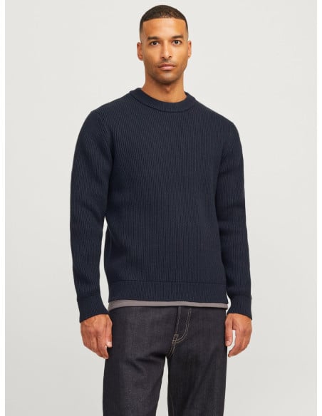 კაცის სვიტერი Jack & Jones - RDDWALT KNIT CREW NECK SN