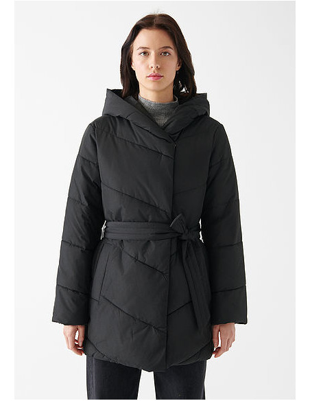 ქურთუკი Mavi - HOODED COAT Black