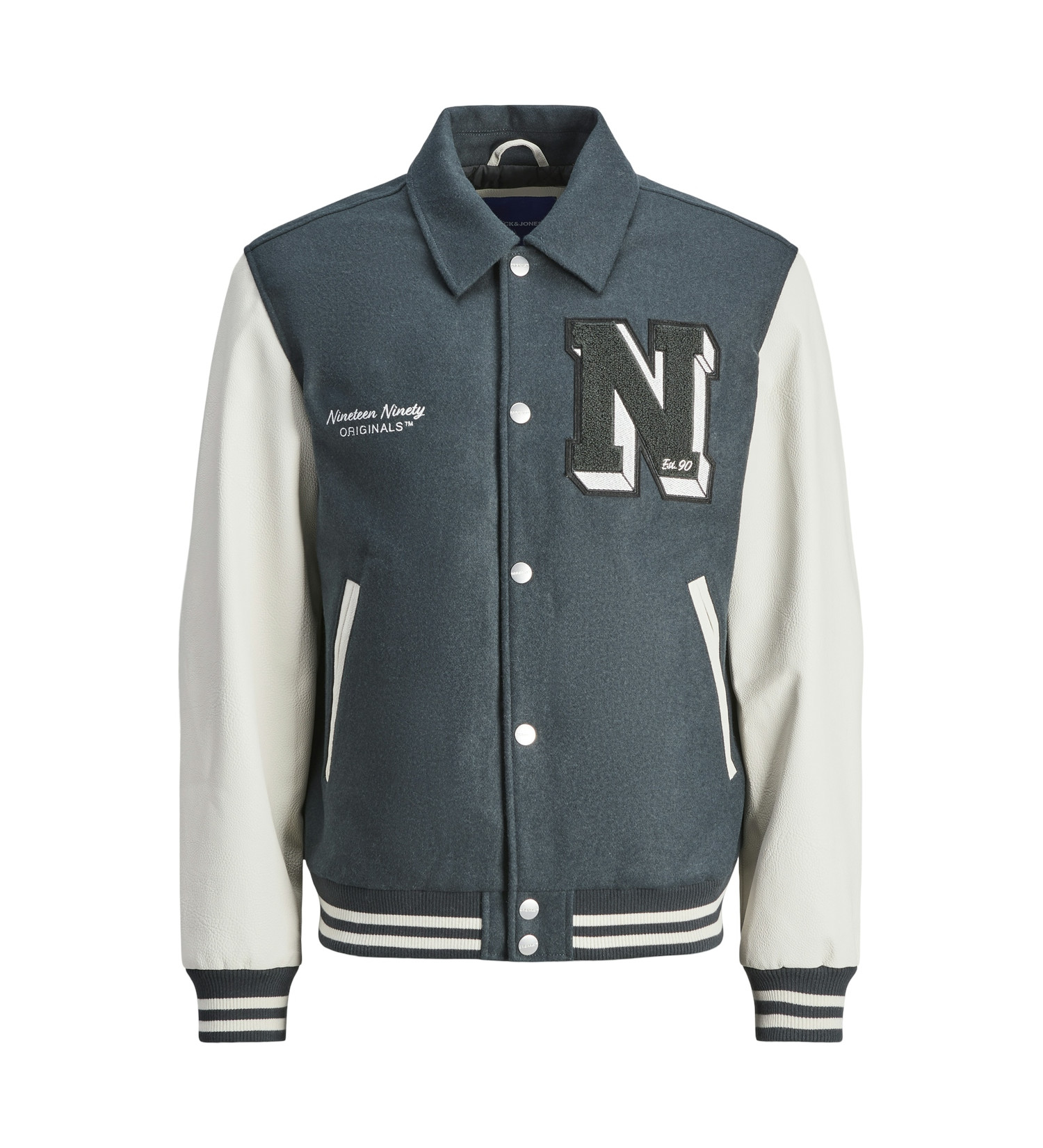 კაცის ქურთუკი Jack & Jones - JORCARTER VARSITY WOOL BLEND BOMBER