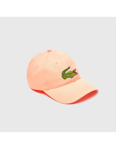 ქალის კეპი Lacoste - Unisex Lacoste Adjustable Organic Cotton Twill Cap