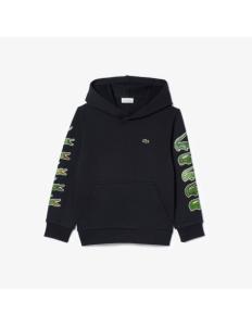 ბავშვის ჯემპრი/ჟაკეტი Lacoste - KIDS' CONTRAST CROCODILE HOODIE