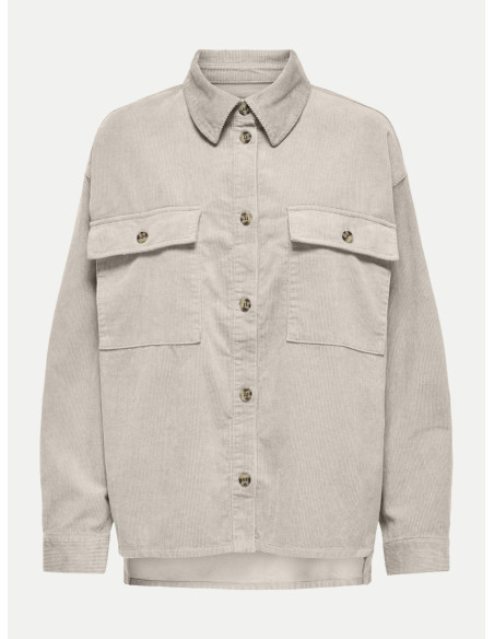 პერანგი ONLY - ONLMOXIE L/S CORD SLIT SHACKET CC PNT