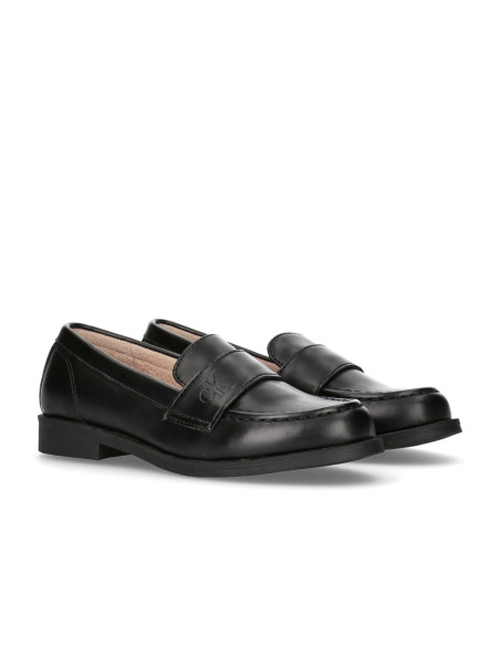 ბავშვის ყოველდღიური ფეხსაცმელი CALVIN KLEIN - LOW CUT SHOE BLACK