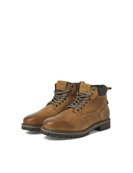 კაცის ბათინკი Jack&Jones - JFWQUEENSWAY LEATHER BOOT SN