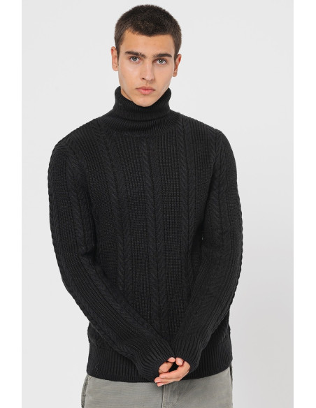 კაცის სვიტერი Jack&Jones - JCOCIPHER KNIT ROLL NECK